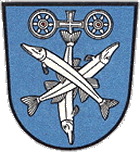 Bild: Das Hechtsheimer Wappen in seiner heutigen Form